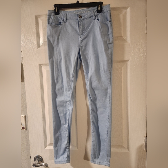 Joe Boxer Denim - Joe Boxer Light Blue Push-Up Skinny Jeans 7/29
